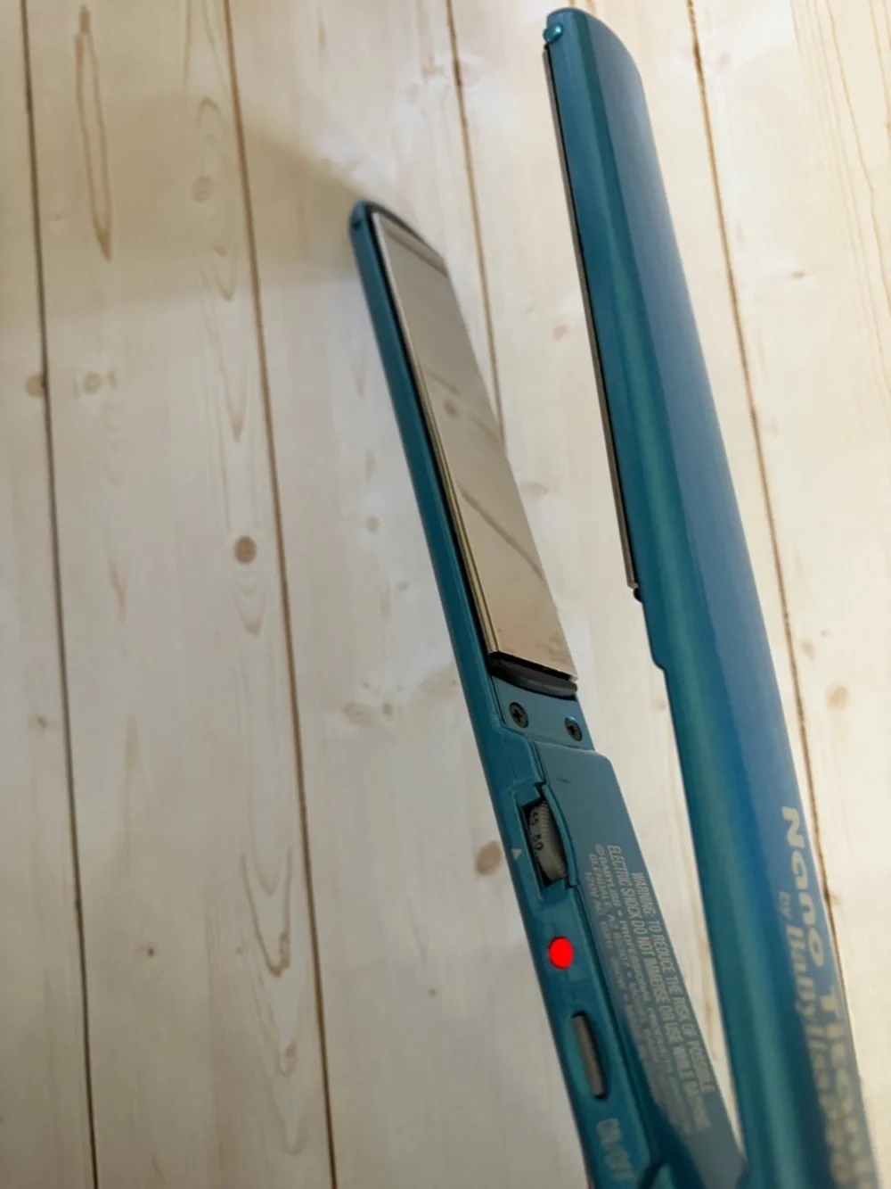BaByliss Nano Teal Blue Hair Straightener - Picture 9 of 13